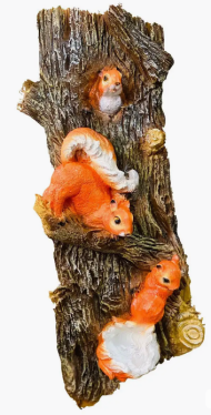 Фигурка Белки на дереве навесная Арт-39.06 59см