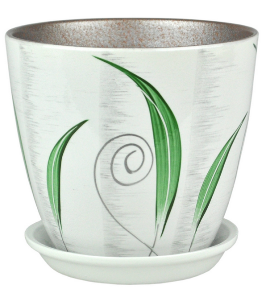 Кашпо Бутон №-РС-15 Мотив зеленое №-1 12см
