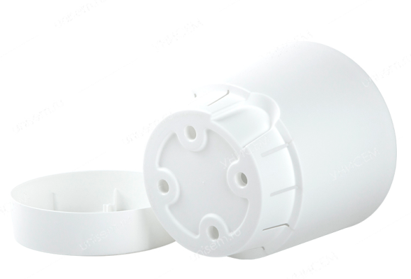 Горшок Гранд 10,5лит Белый D-25см с прикорневым поливом