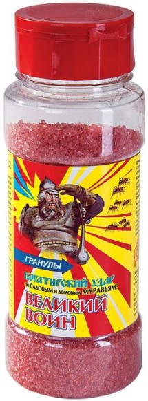 ВЕЛИКИЙ ВОИН Гранулы 150гр от Муравьев (1уп/28шт)
