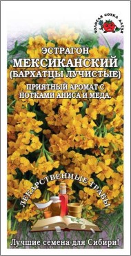 Пряность Эстрагон Мексиканский ЦВ/П (СОТКА) 0,1гр среднеспелый