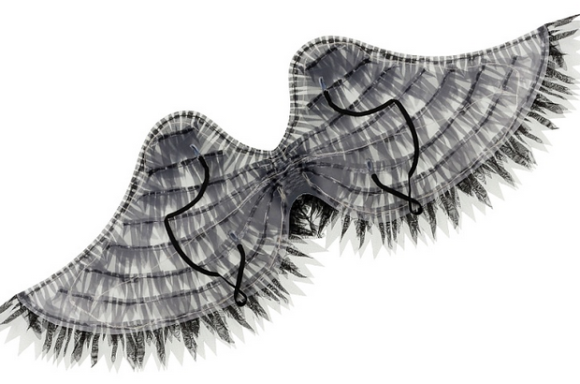 Крылья Ангела Чёрные 74*27см КРК-7038