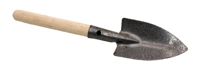 Совок посадочный Малый Металлический с деревяной ручкой