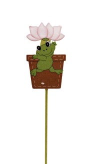 Стикер Цветок в кашпо 28см DS-31933