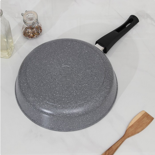 Сковорода Марбл Доляна 28см стекляная крышка Арт-7532505 Сковорода Марбл Доляна 28см стекляная крышка Арт-7532505