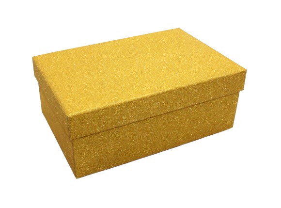 Коробка для подарков L23см W15см H9см Золото