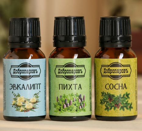 Набор эфирных масел Добропаровъ 3шт*17мл Эвкалипт+Пихта+Сосна Арт-3803511 Набор эфирных масел Добропаровъ 3шт*17мл Эвкалипт+Пихта+Сосна Арт-3803511