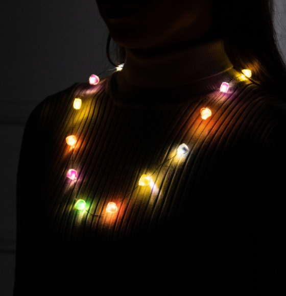 Бусы светодиодные Фигурные (батарейки в комплекте) Арт-10471519/21/22