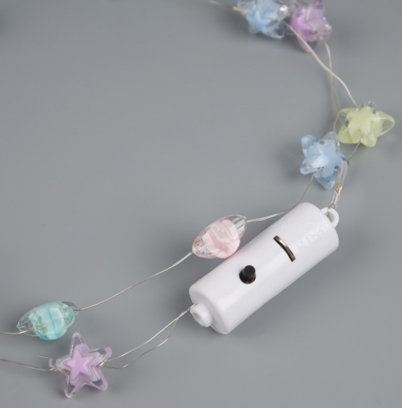 Бусы светодиодные Фигурные (батарейки в комплекте) Арт-10471519/21/22