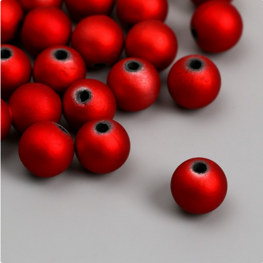 Бусы 12мм 50гр Разноцветные