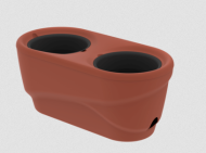 Балконный ящик Волшебный сад 530мм 2шт*4лит Терра (с прикорневым поливом)