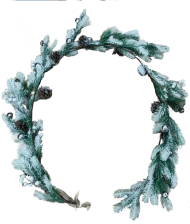 Гирлянда Хвоя 180см Колокольчики