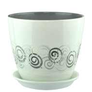 Кашпо Бутон №-РС-31 Эфир №-3 D-18см Кашпо Бутон №-РС-31 Эфир №-3 D-18см