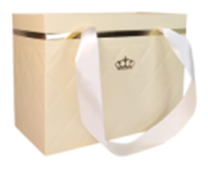 Сумочка для горшечных цветов 205*150мм Империал Крем