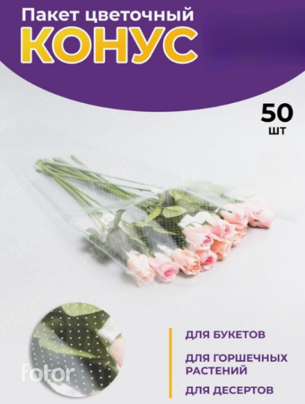 Конус рис/рис 35/60 Алиса (1уп/50шт) Конус рис/рис 35/60 Алиса (1уп/50шт)
