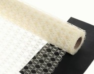 Сетка Крошет ажур Кремовая 50см*5м