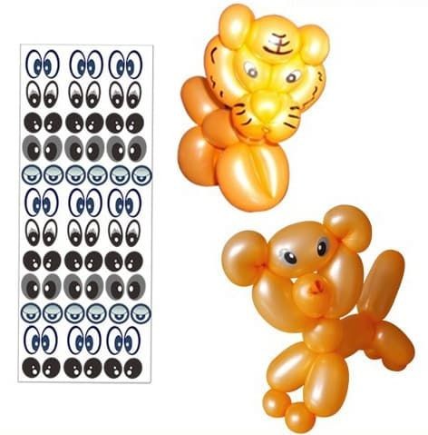 Набор Глазки на клеевой основе 36шт Арт-В-601 ЦЕНА ЗА НАБОР