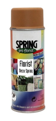 Спрей - краска для срезочных цветов Бронза 400мл Арт-002