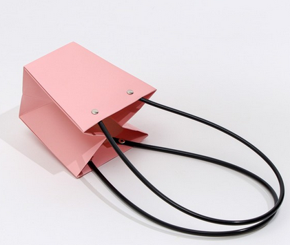 Сумочка для горшечных цветов 120*80*125мм Розовая Арт-7386385