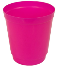 Горшок Глэдис 1,2лит Фуксия с поддоном