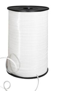 Лента Простая 0,5см*500ярд Молочная