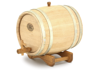 Бочка Дубовая 5лит с краном на подставке