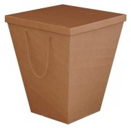 Коробка Трапеция Крафт XХXL с крышкой L53см W32см H65см