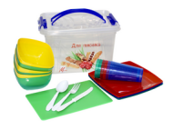 Набор посуды Для Пикника 6 персон МИЛИХ Арт-02063