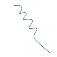 Подставка для Цветов Спиральная 80см (стальная проволока)