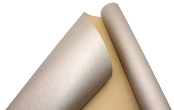 Бумага Листами Крафт Серебро 53*77см (1уп/10шт) Цена за 1ЛИСТ