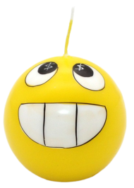 Свеча Смайлик Долларик 9352