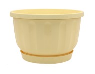 Горшок Терракот подвесной 170мм Желтый высота 14см