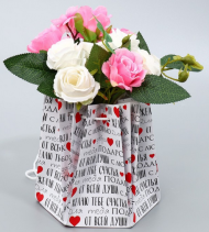 Аквабокс D-16,5см Текст (1уп/1шт) Арт-9459669