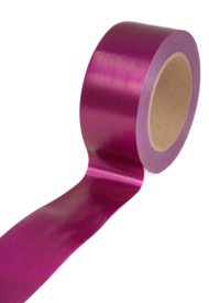 Лента Простая 5см*50ярд Вишнёвая Россия