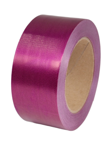 Лента Простая 5см*50ярд Вишнёвая Россия