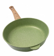 Сковорода СИЛА ПРИРОДЫ Зелёный мрамор 28см Арт-SP31128