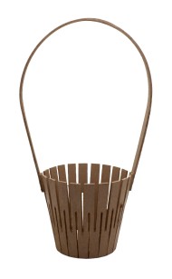 Корзина Натуральн Дерево 100/150/300мм Орех