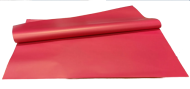 Пленка Листами Матовая однотонная Красный Коралл 58/58см (1уп/10шт) Цена за лист