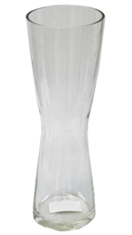 Ваза стеклянная Эрика D-12,5см/Н-36,5см Арт-2182