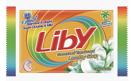 УЦЕНКА Мыло Прозрачное 232гр LIBY с Кокосовым маслом (Скидка - 15%)