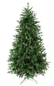 Ёлка искусственная 120см Лесная (пластик) + Подставка пластик