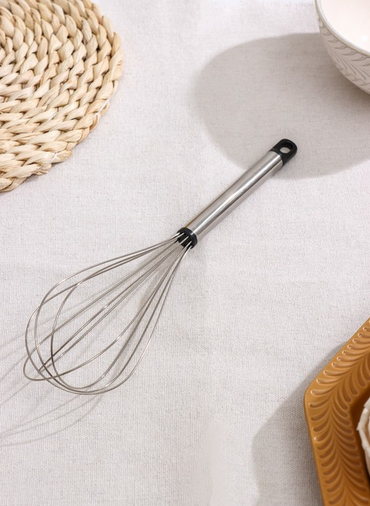 Венчик Помощник Серебристый Доляна 24см Арт-4021310