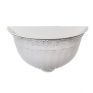 Горшок настенный Ангара d-260мм Белый