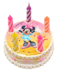 Свеча Тортик Дисней мини 1283