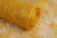 Сизаль Абака 48см*9м Ярко Жёлтый