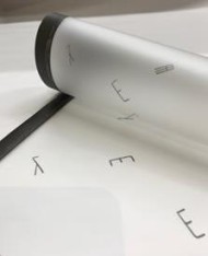 Пленка Листами Матовая Буквы Чёрная 60см/60см (1уп/20шт) Цена за 1ЛИСТ