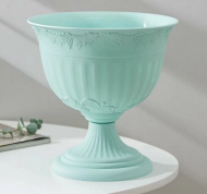 Горшок вазон на ножке Ангара 8лит Зелёный