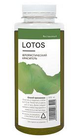 Краска для срезочных цветов 300мл Фисташковый Лотос 1уп/12шт