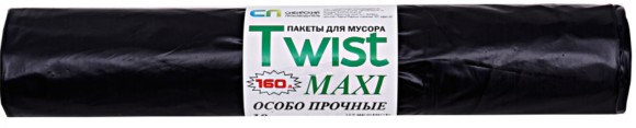 Мешки для строительного мусора 160лит TWIST MAXI 10шт 850*1050мм (60мкр)