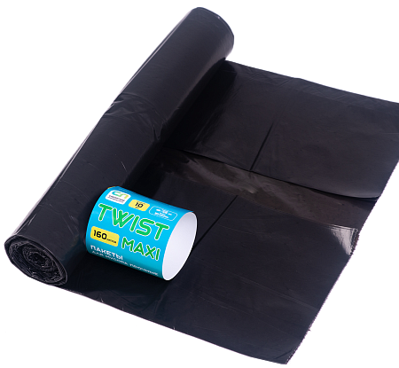 Мешки для строительного мусора 160лит TWIST MAXI 10шт (60мкр) 850*1050мм